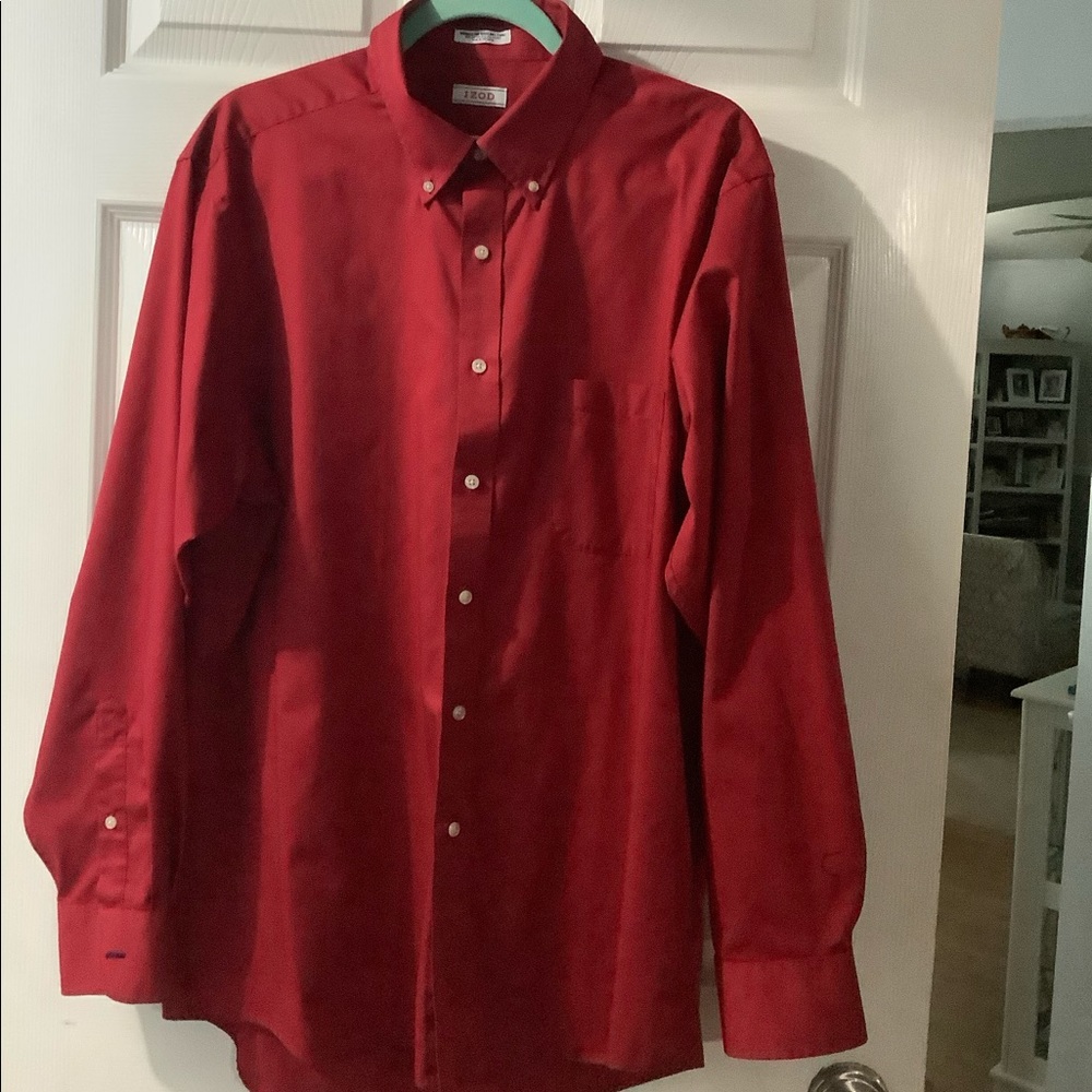 Red dress shirt IZOD